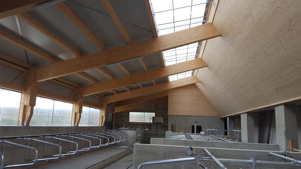 Stallungen Holzbau